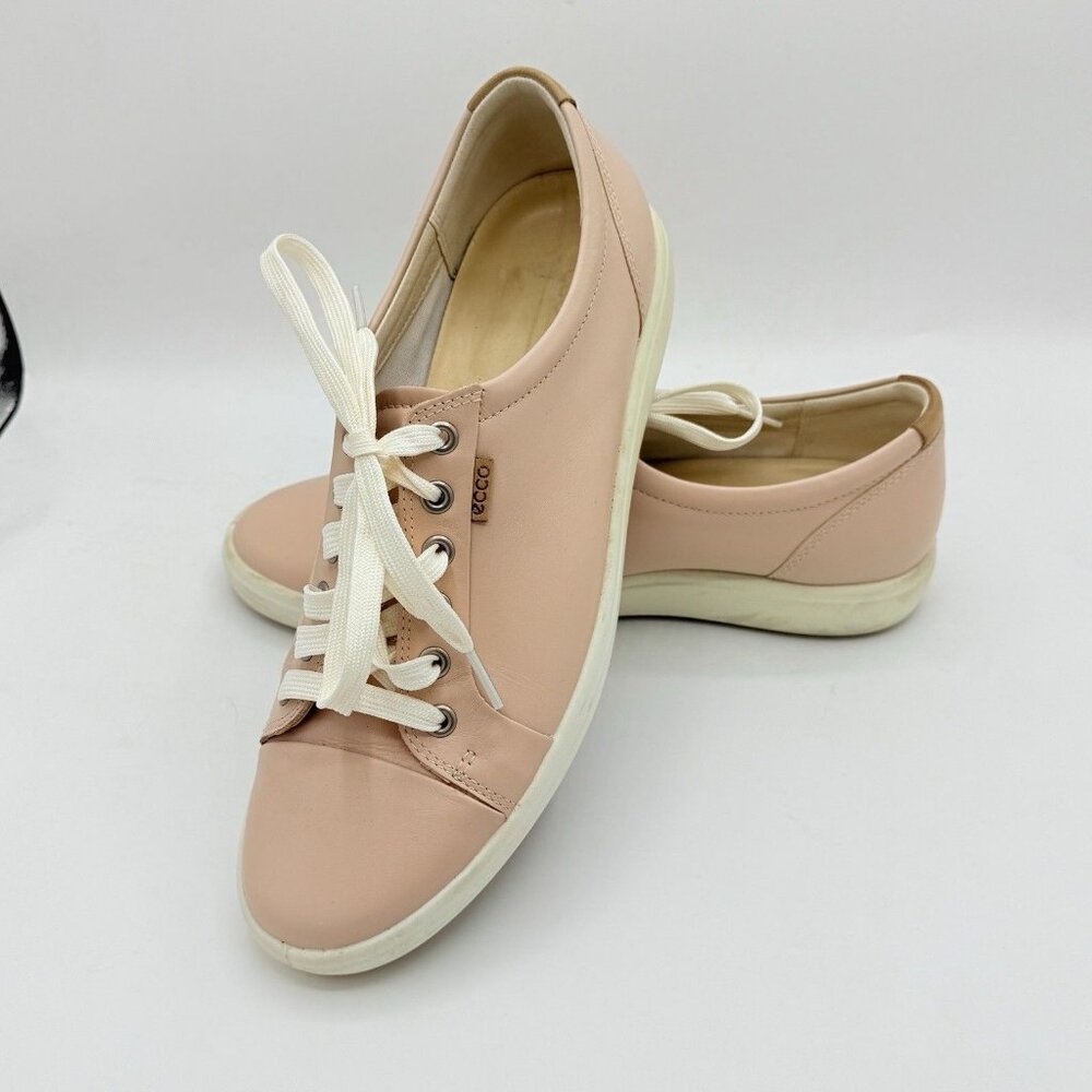 ECCO Womens Soft 7 Sneaker, Rose Dust Floral, size 11 42 NWOB Nordstroms $159.95